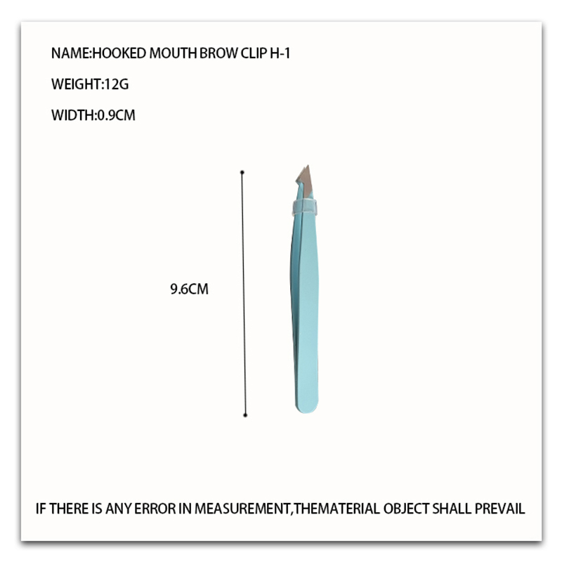 แหนบคิ้วปากแฉกH-1/แหนบคิ้วปากแหลมH-2